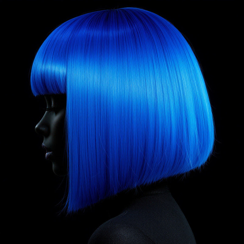 Custom Color Wigs (Red, Blue, Purple)
